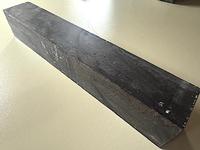 African Blackwood Turning Square - 2-1/2" sqr x 14-1/2"