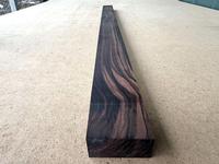 Macassar Ebony 1-1/16 x 2-1/4 x 39-1/2
