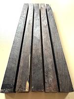 African Blackwood Turning Squares (5 pcs) - 1 x 1 x 20-22"