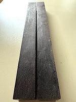 African Blackwood Turning Square - 1-1/2 x 16"+ (2 pcs)